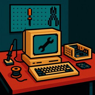 Retro Lab Setup für Mitglieder